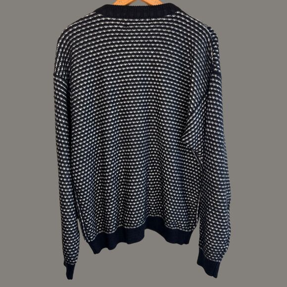 Vintage 90s Barrage Geometric Print Sweater - Picture 5 of 8